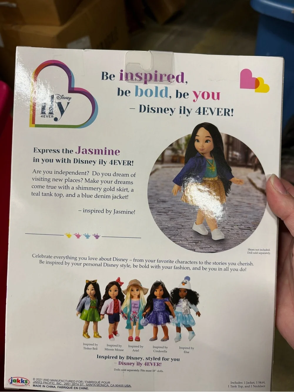 Disney ily 4EVER Jasmine-Inspired Gold Skirt Outfit